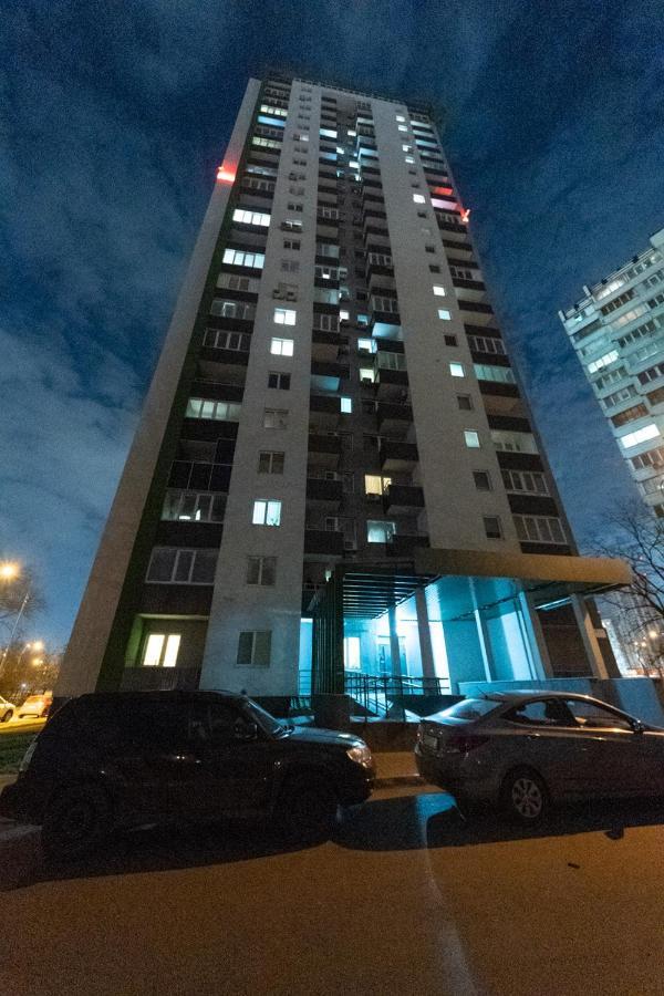 Уютная 1 Комнатная Квартира Люкс На Теремках Kiev Exterior foto